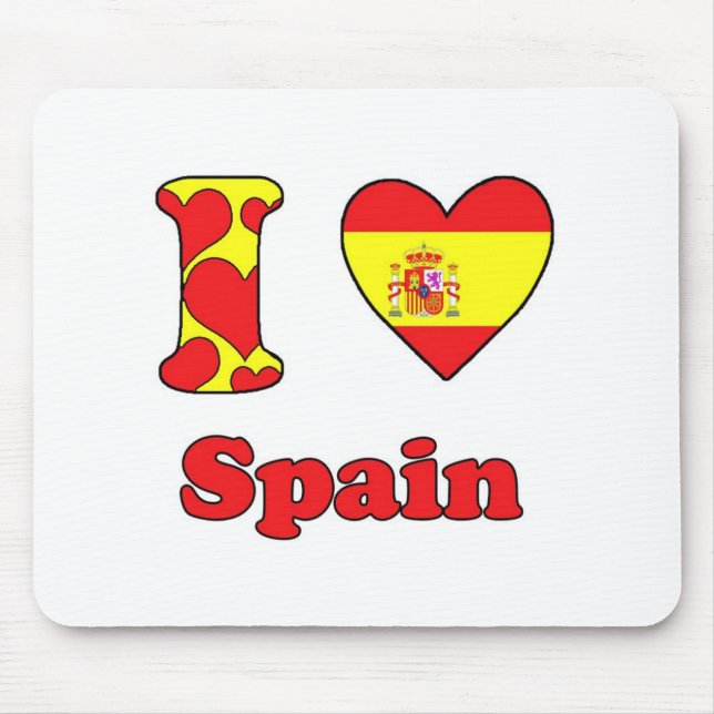 I love Spain Mouse Mat (Front)