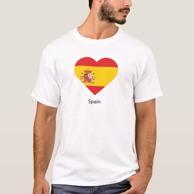 I Love Spain T-Shirt (Front)