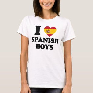 I love Spanish Boys T-Shirt