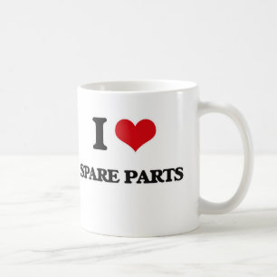 I love Spare Parts Coffee Mug