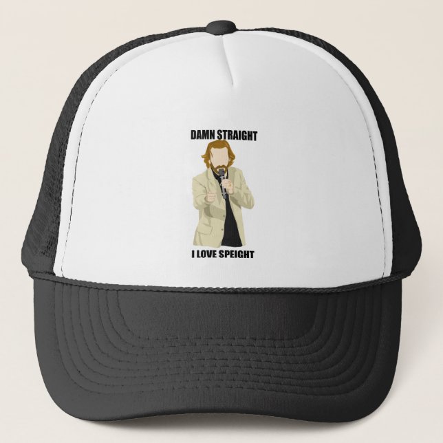 i love speight trucker hat (Front)