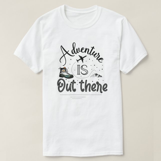 I love spending as much time as possible outdoors T-Shirt (Design Front)