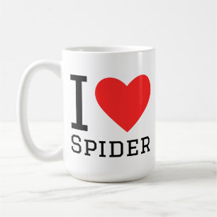 I love spider coffee mug