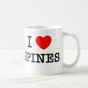 I Love Spines Coffee Mug