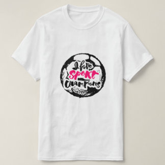 I Love Sport Champions Typography Design T-Shirt