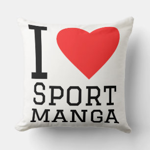 I love sport manga  cushion