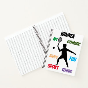I love sport team notebook