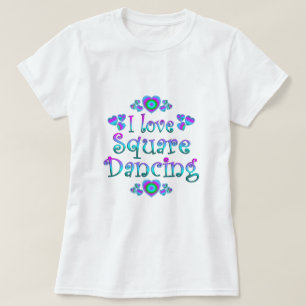I Love Square Dancing T-Shirt