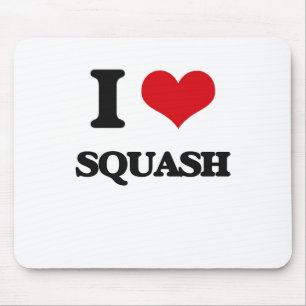 I Love Squash Mouse Mat