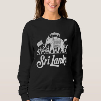 I Love Sri Lanka Flag Home Country Proud Sri Lanke Sweatshirt