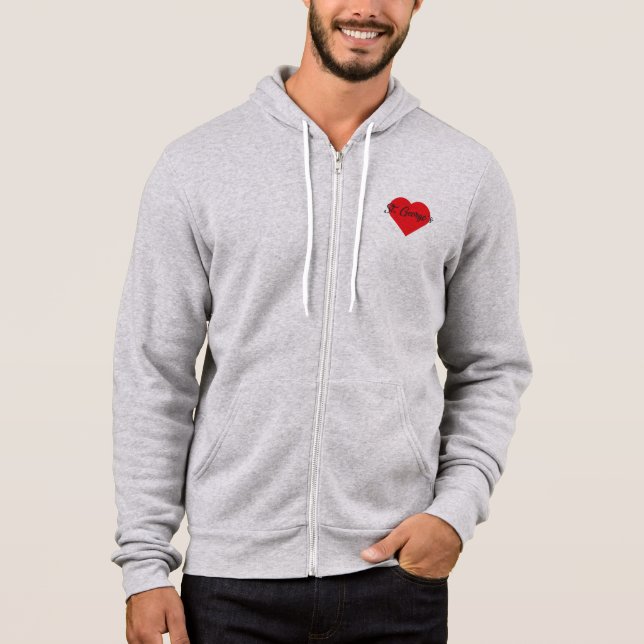 I Love St George's - Grenada Hoodie (Front)