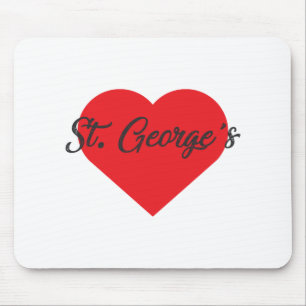 I Love St George's - Grenada Mouse Mat