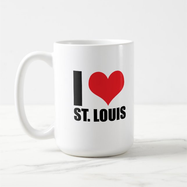 I love St. Louis Coffee Mug (Left)