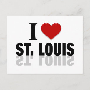 I Love St Louis Postcard