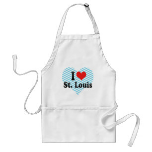 I Love St. Louis Standard Apron