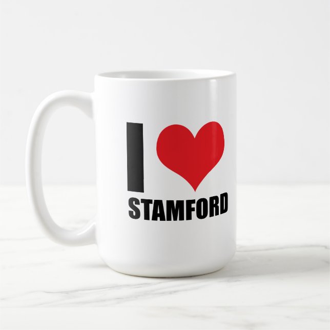 I love Stamford Coffee Mug (Left)