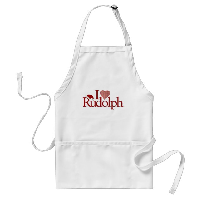 I Love Standard Apron (Front)