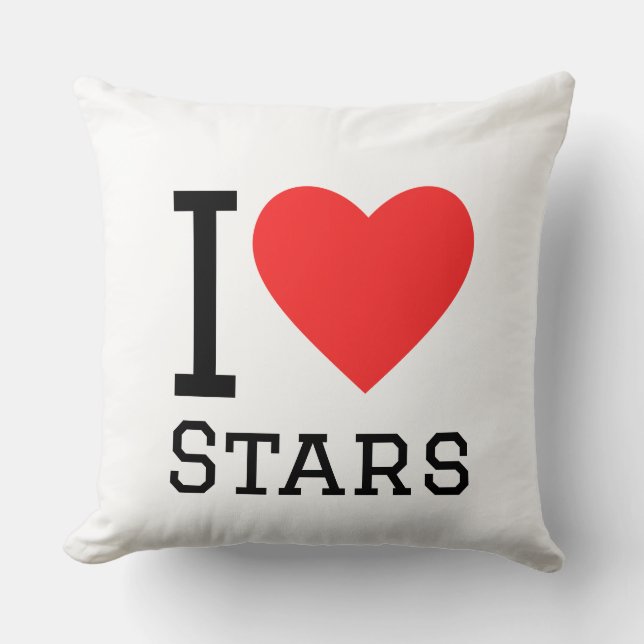 I love stars cushion (Front)