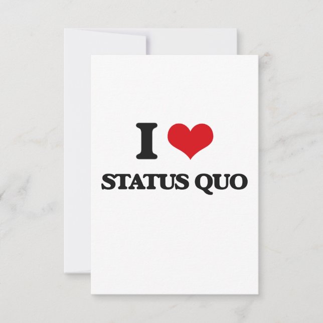 I love Status Quo (Front)