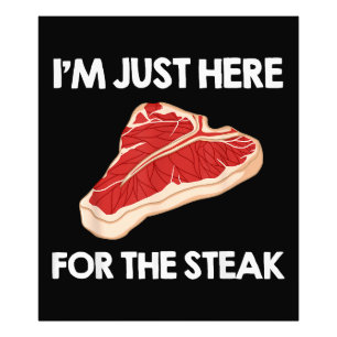 I Love Steak Gift Ribeye House Photo Print