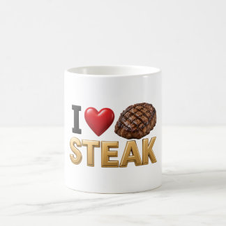 I Love Steak - Meat Eater Carnivore Coffee Mug