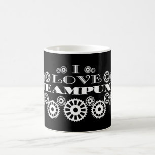 I Love Steampunk Coffee Mug