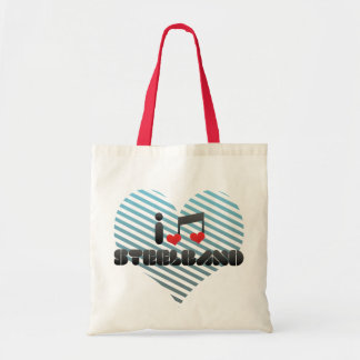 I Love Steelband Tote Bag