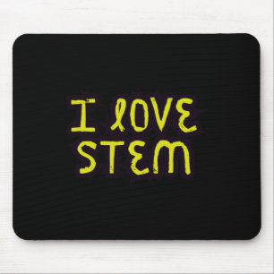 I Love Stem - Science Mouse Mat