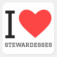 I love stewardesses