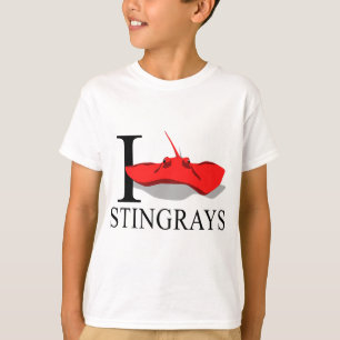 I Love Stingrays T-shirts