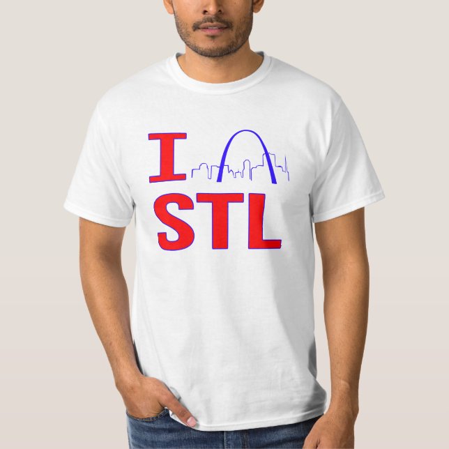 I love STL T-Shirt (Front)
