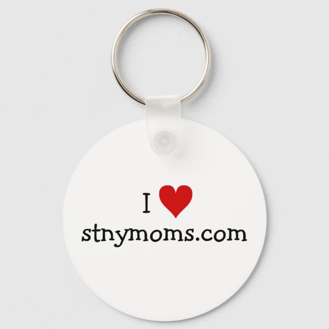 I Love STM Keychain (Front)