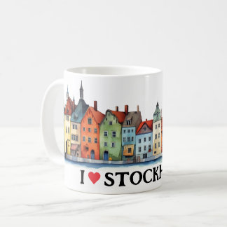 I Love Stockholm | Sweden Travel | Coffee Mug
