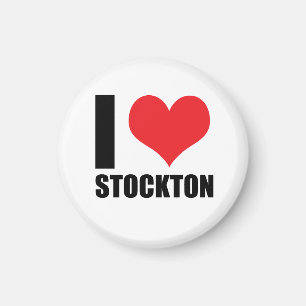 I love Stockton Magnet