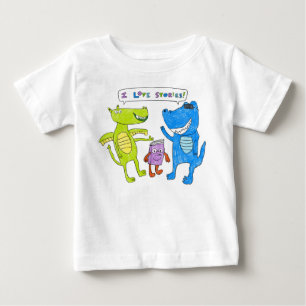 "I Love Stories" Rudy & Rocky Toddler Shirt