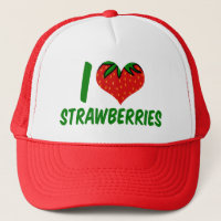 I Love Strawberries Cute Strawberry Farm
