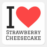 I love strawberry cheesecake