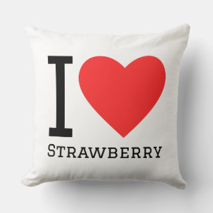 I love strawberry  cushion