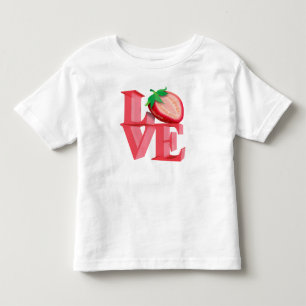 I LOVE STRAWBERRY TODDLER T-Shirt