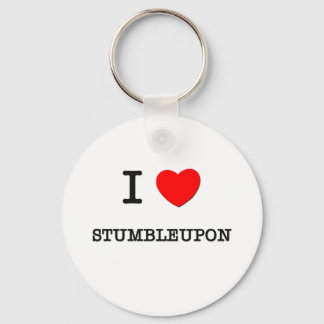 I LOVE STUMBLEUPON KEY RING
