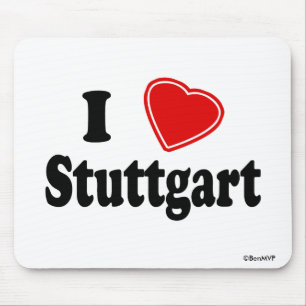 I Love Stuttgart Mouse Mat