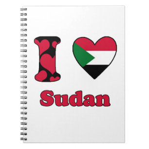 I love Sudan Notebook