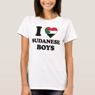 I love Sudanese Boys T-Shirt