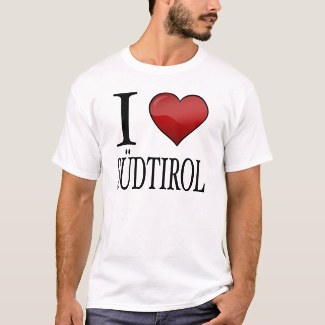 I Love Südtirol T-Shirt (Front)