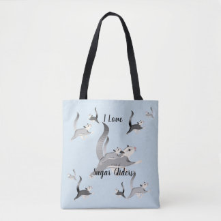 I Love Sugar Gliders Tote