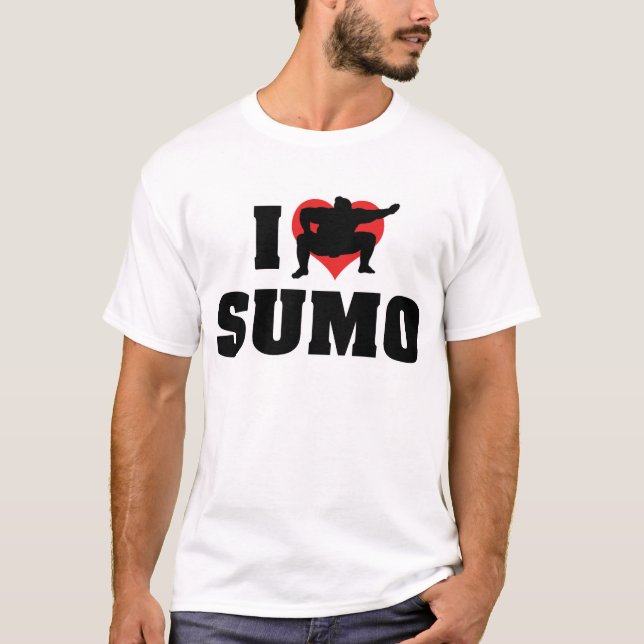 I Love Sumo T-Shirt (Front)