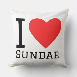 I love sundae cushion