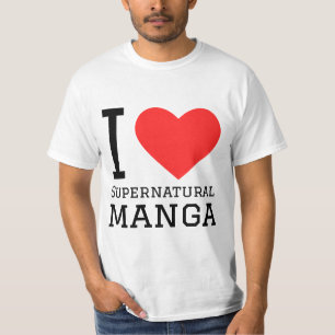 I love supernatural manga T-Shirt