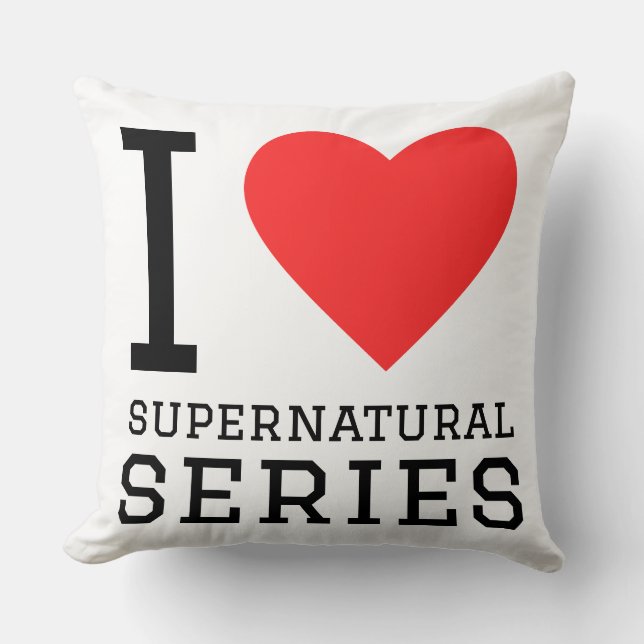 I love supernatural series cushion (Front)