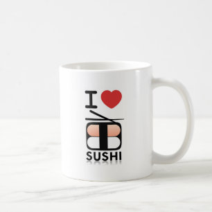 I Love Sushi Coffee Mug